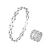 2-in-1 Adjustable Rhinestone Bracelet